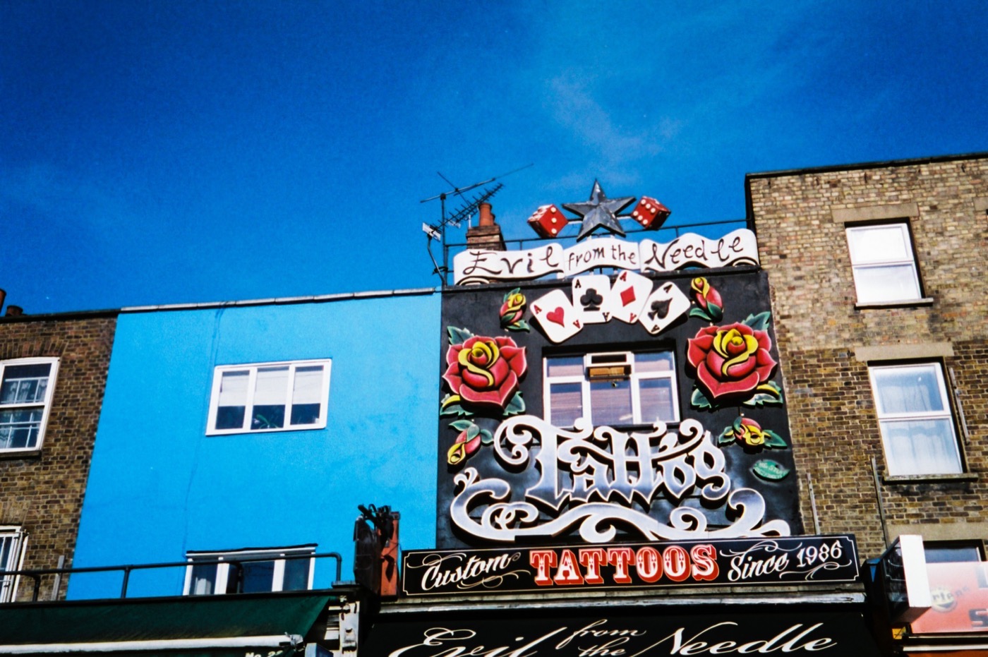 London - 35mm colour film